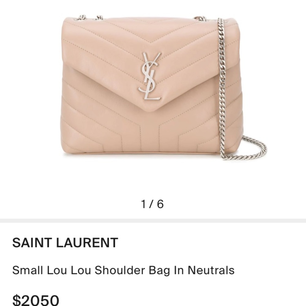 YSL Lou Lou Small Quilted Shoulder Bag